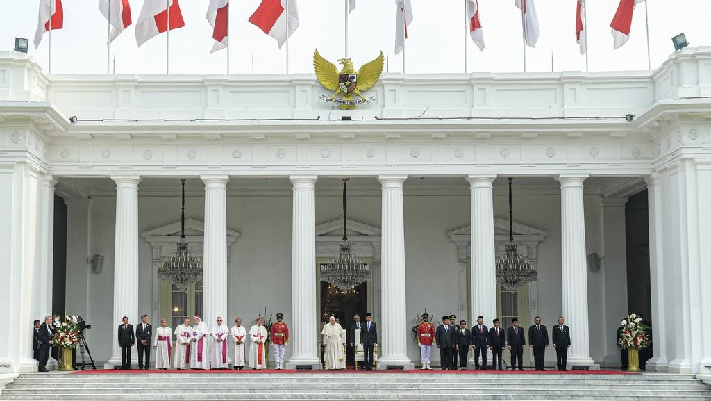 Presiden terima kunjungan Paus Fransiskus