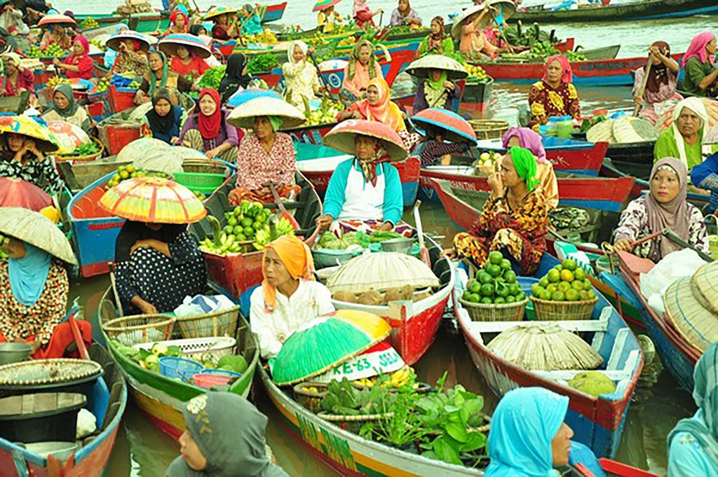 Pasar Terapung Lok Baintan