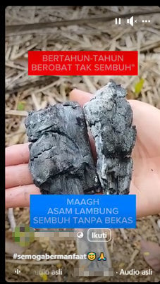 Foto Periksa Fakta Air Rebusan Arang