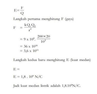 Soal Listrik Statis Kelas 12