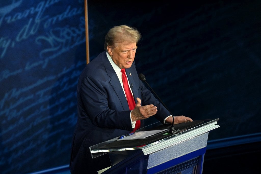 Donald Trump debat presiden 2024