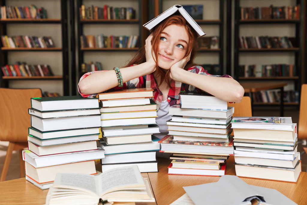 Ilustrasi Perpustakaan