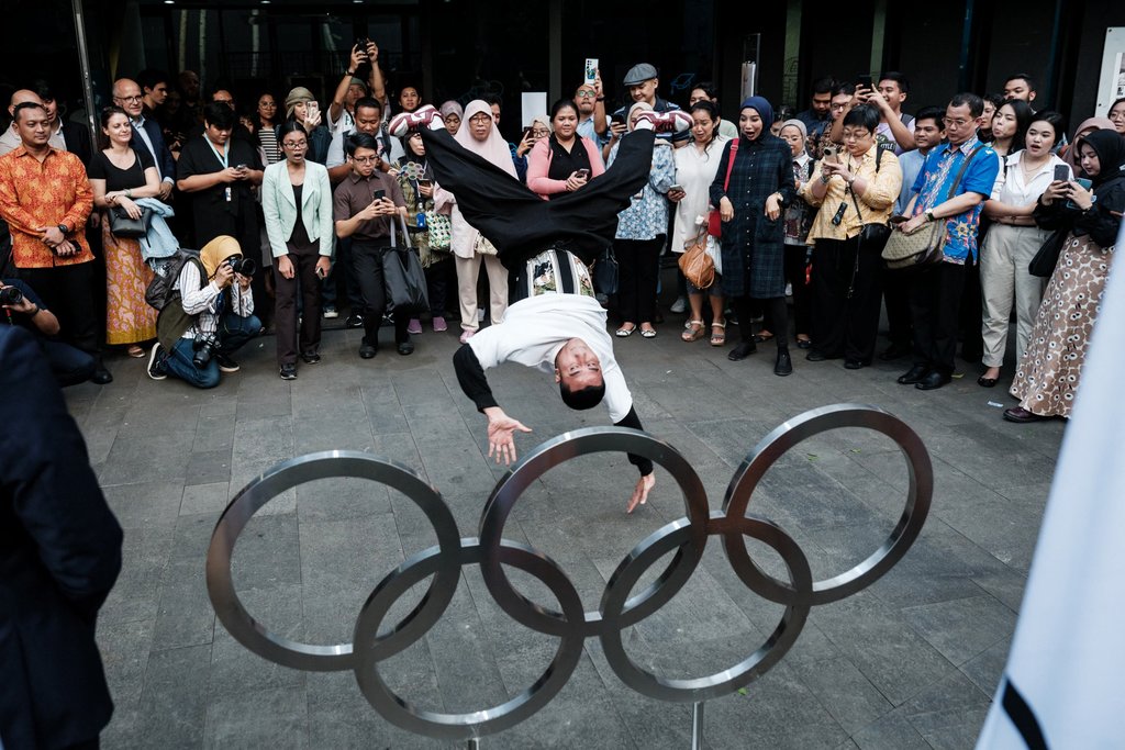 Breakdancer Indonesia di Olimpiade 