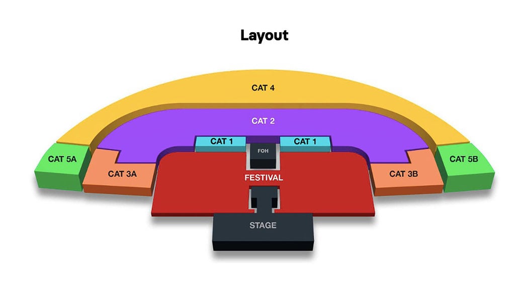 Layout Konser Maroon 5 Jakarta