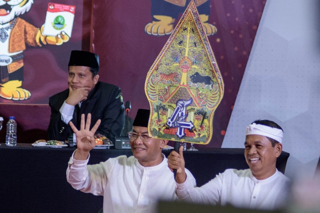 Penepatan nomor urut Cagub dan Cawagub Jabar 2024