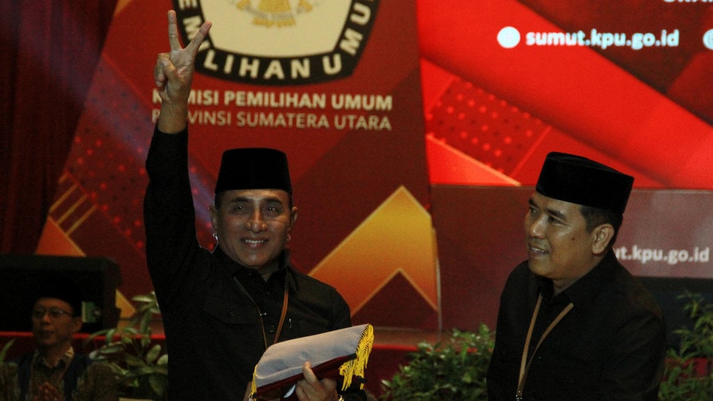 Penetapan nomor urut Pilgub Sumut