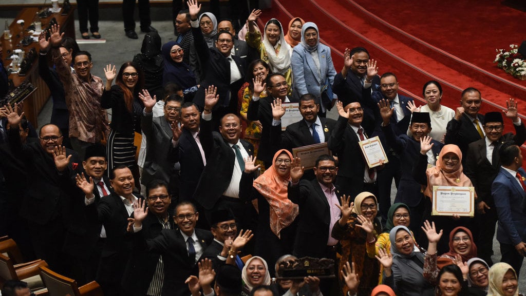 Rapat Paripurna terakhir DPR periode 2019-2024