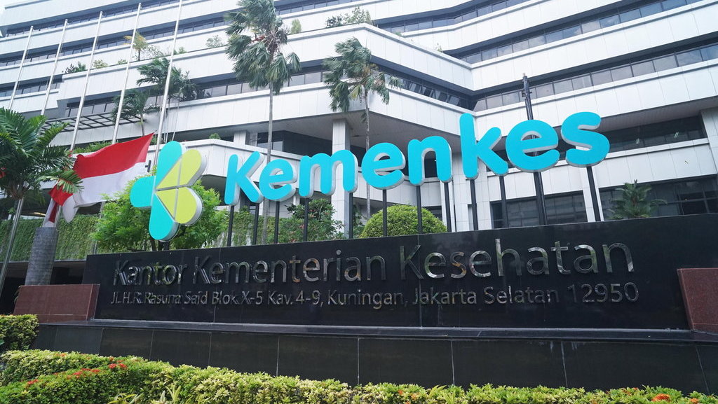 Gedung Kementerian Kesehatan. FOTO/Yohanes Hasiholan Gedung Kementerian Kesehatan