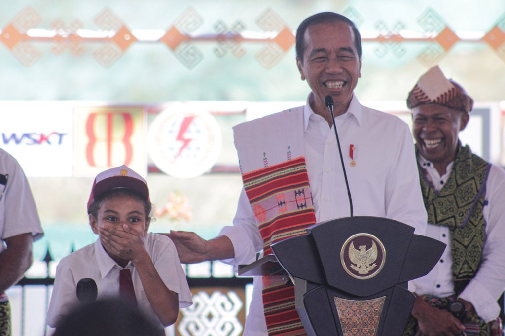 Presiden resmikan Bendungan Temef di NTT