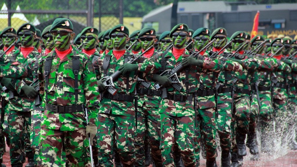 Perayaan HUT ke-79 TNI di Medan