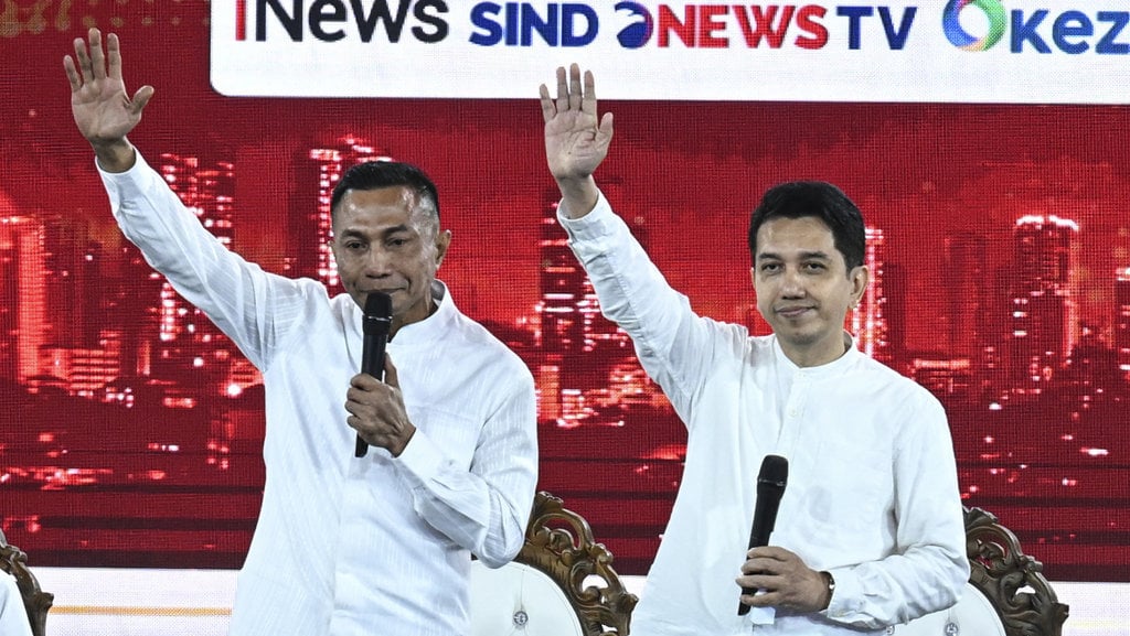 Debat pertama Pilkada DKI Jakarta