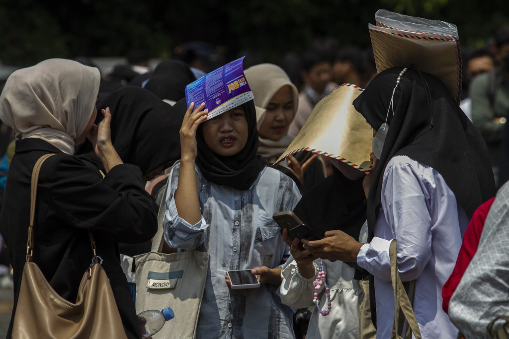 Ilustrasi pencari kerja