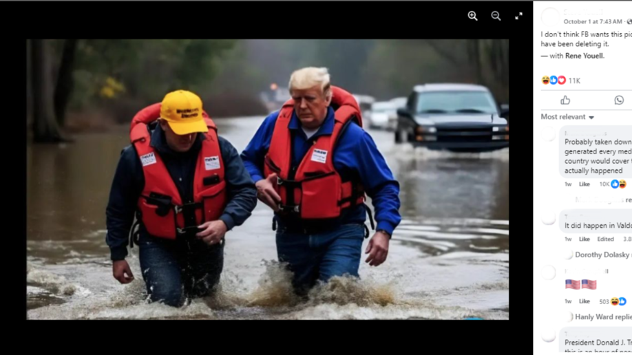 Periksa Fakta Manipulasi AI Foto Trump