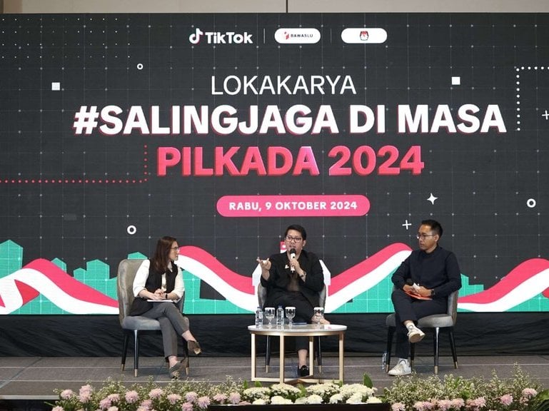 TikTok bekerja sama dengan Bawaslu dan KPU