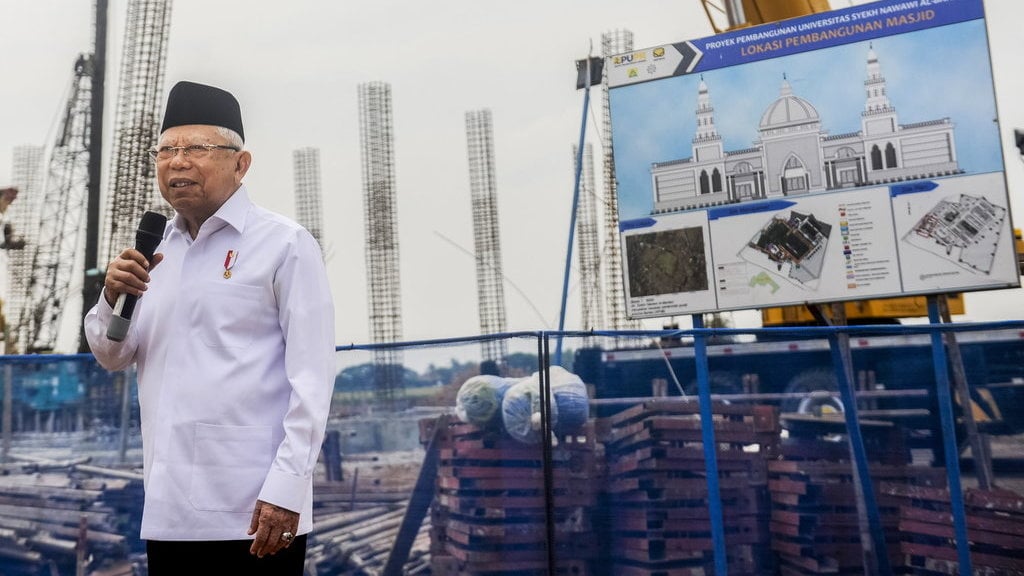 Wapres resmikan pembangunan Universitas Syeikh Nawawi Banten