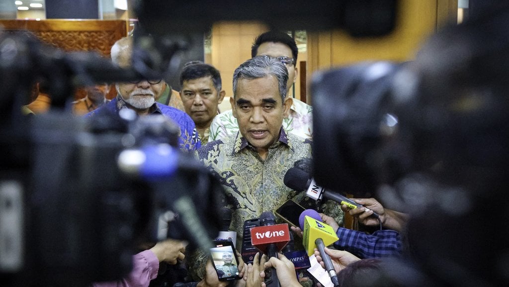 Rapat gabungan pimpinan MPR jelang pelantikan Presiden