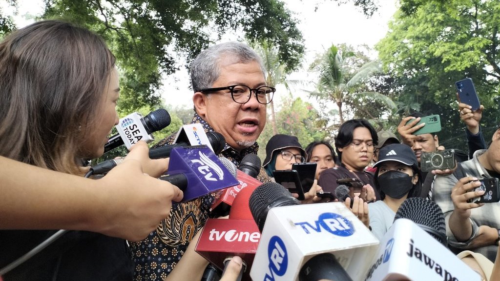 Fahri Hamzah usai menemui Prabowo