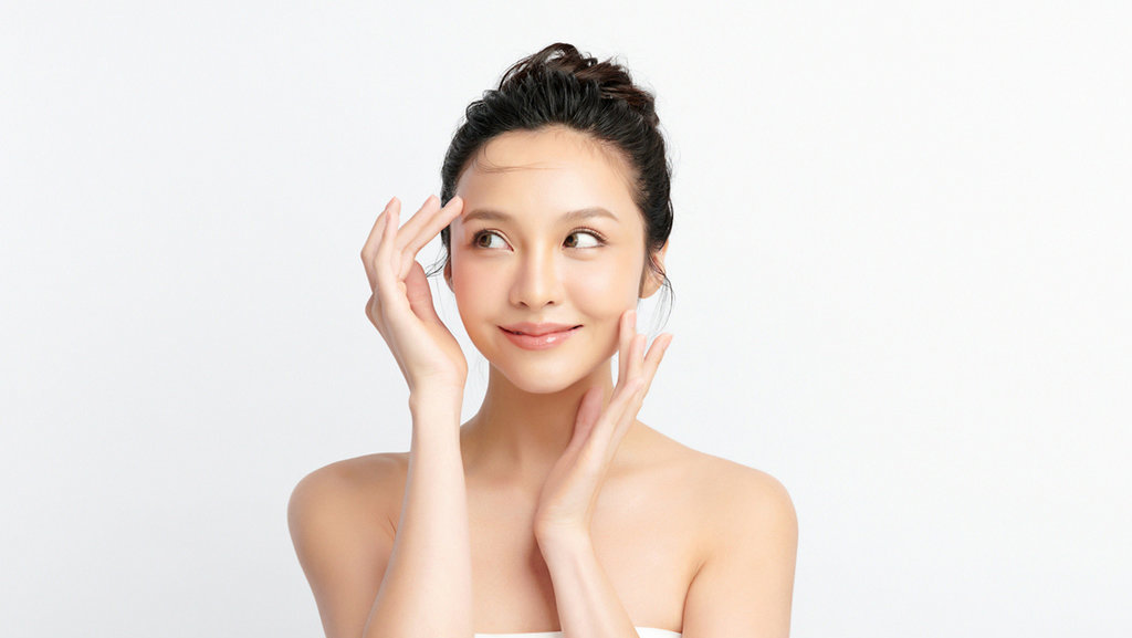 Ilustrasi kulit wajah cerah dan sehat. (FOTO/iStockphoto) Ilustrasi kulit wajah cerah