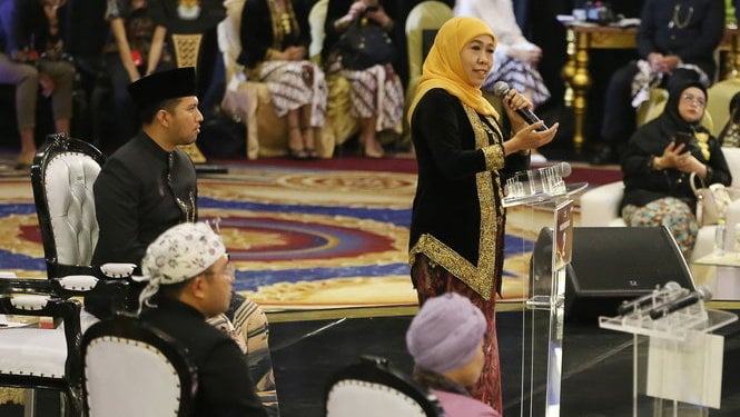 Debat pertama Pilkada Jawa Timur