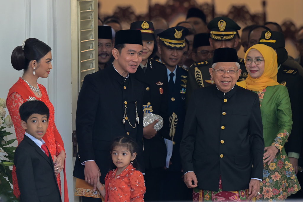 Pisah sambut wakil presiden di Istana Wapres 