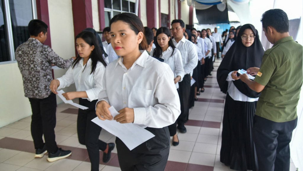 Tes seleksi CPNS di Medan