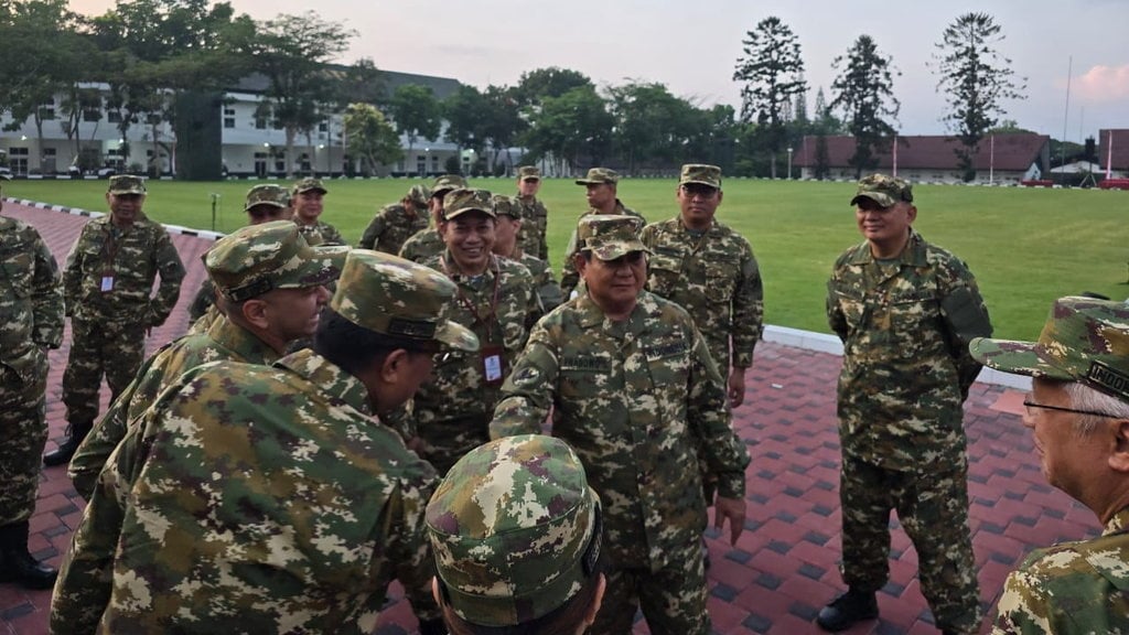 Kabinet Merah Putih di Akmil Magelang