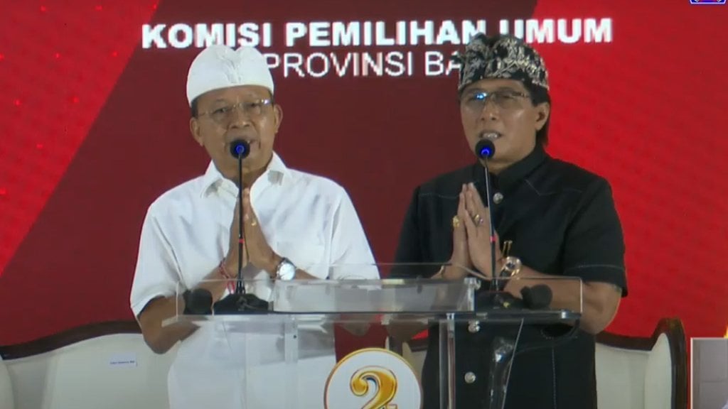 Debat perdana pilgub Bali 2024