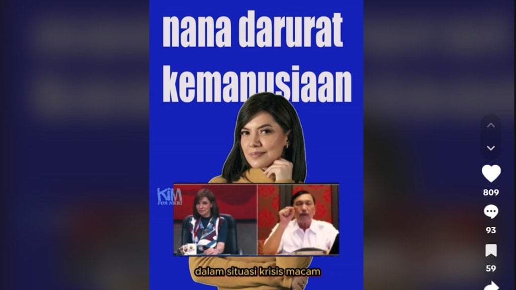 periksa fakta Hoaks Luhut Marahi Najwa