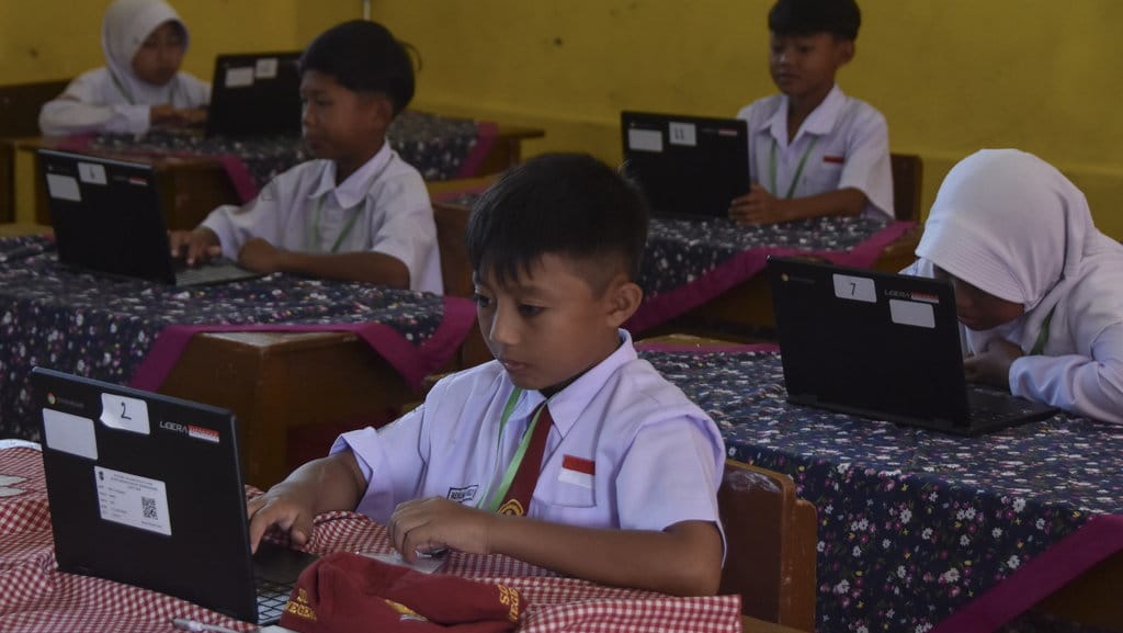 Pelaksanaan ANBK di Ciamis