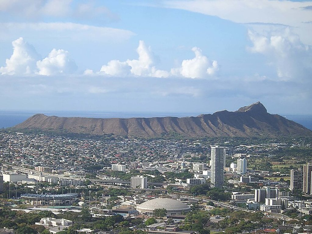 Diamond Head di Hawaii