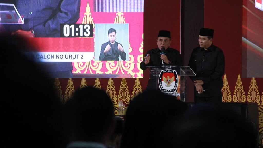 Debat Pilgub Sumut