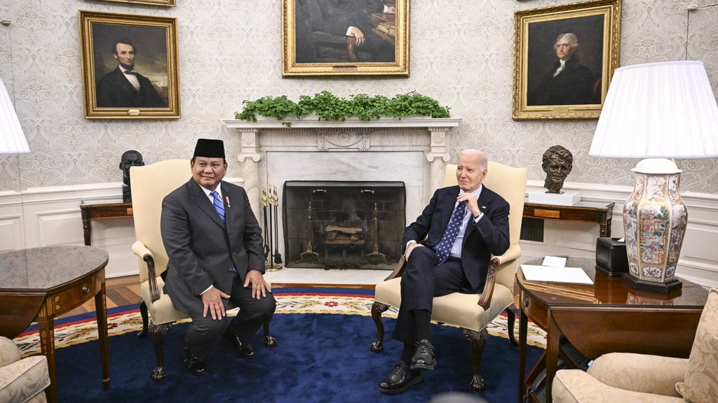 Presiden Prabowo bertemu Joe Biden