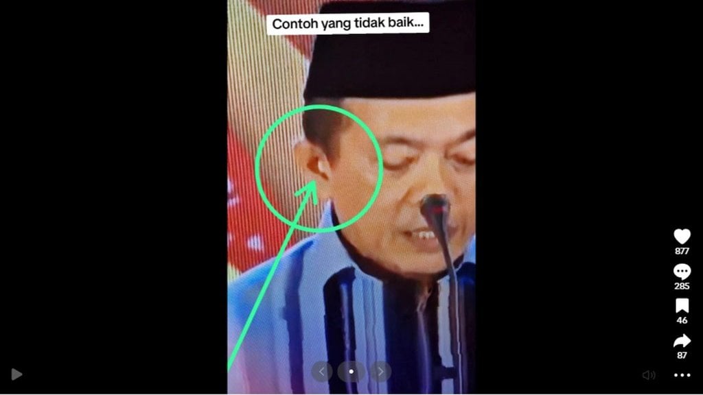 HEADER PERIKSA FAKTA Video Al Haris 