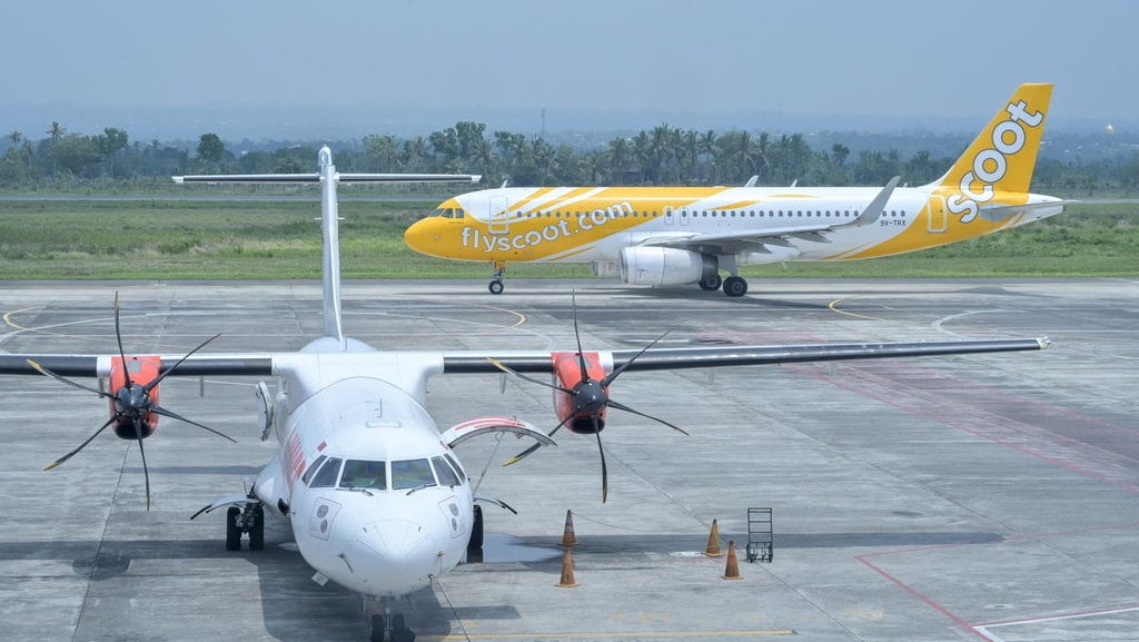 Aktivitas penerbangan di Bandara Lombok kembali normal