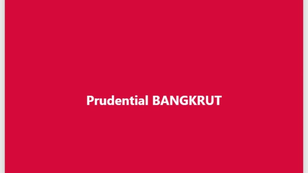 Periksa Fakta Tidak benar Prudensial Bangkrut