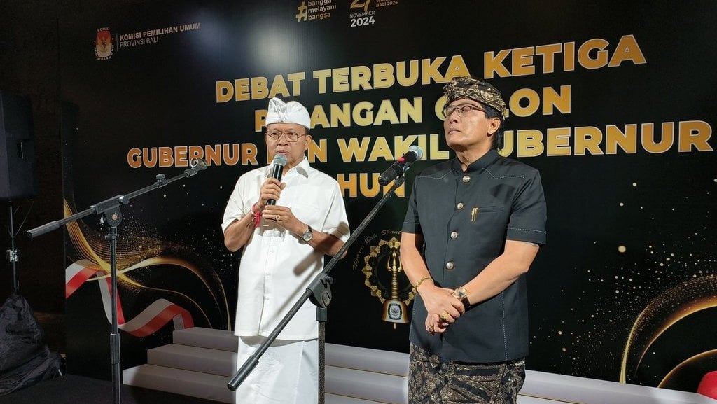 Debat ketiga pilgub bali 2024