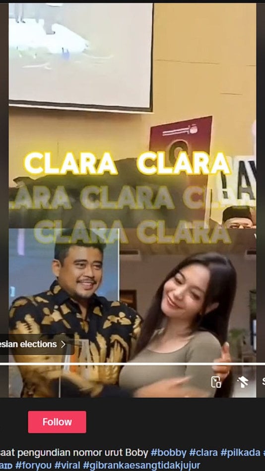 Periksa Fakta Video Bobby Peluk Clara