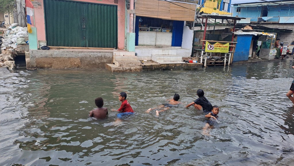 Banjir Rob Jakarta Utara