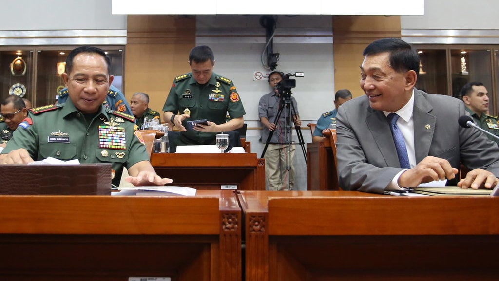 Rapat Kerja Komisi I dengan Menhan dan Panglima TNI