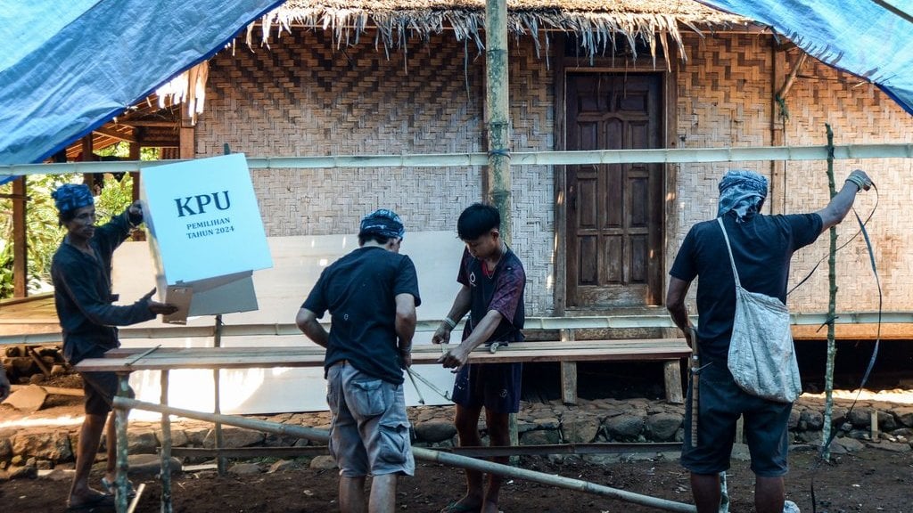 Jelang pelaksanaan Pilkada 2024 di Suku Badui