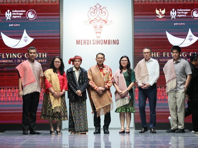 Pameran The Flying Cloth Merdi Sihombing