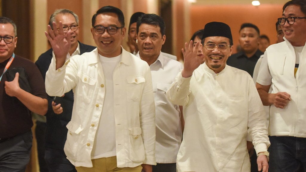 Ridwan Kamil-Suswono tanggapi hasil hitung cepat Pilkada