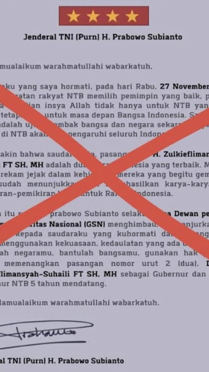 HEADER PERIKSA FAKTA Surat Palsu Dukungan Prabowo