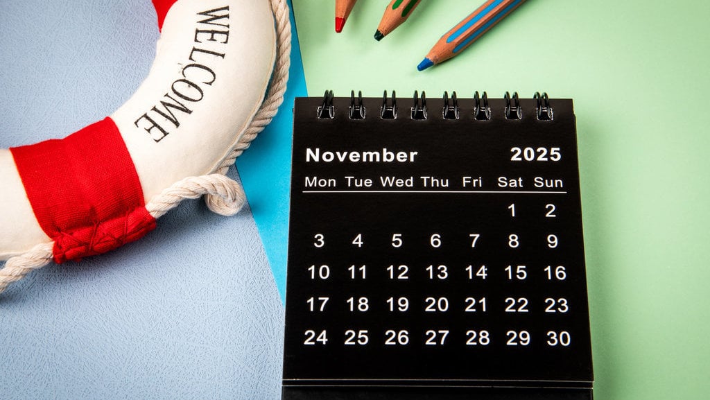 Kalender November 2025