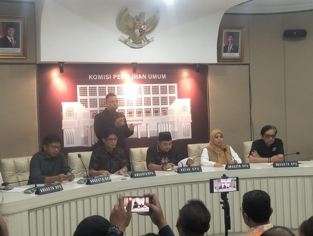 Konferensi Pers KPU RI