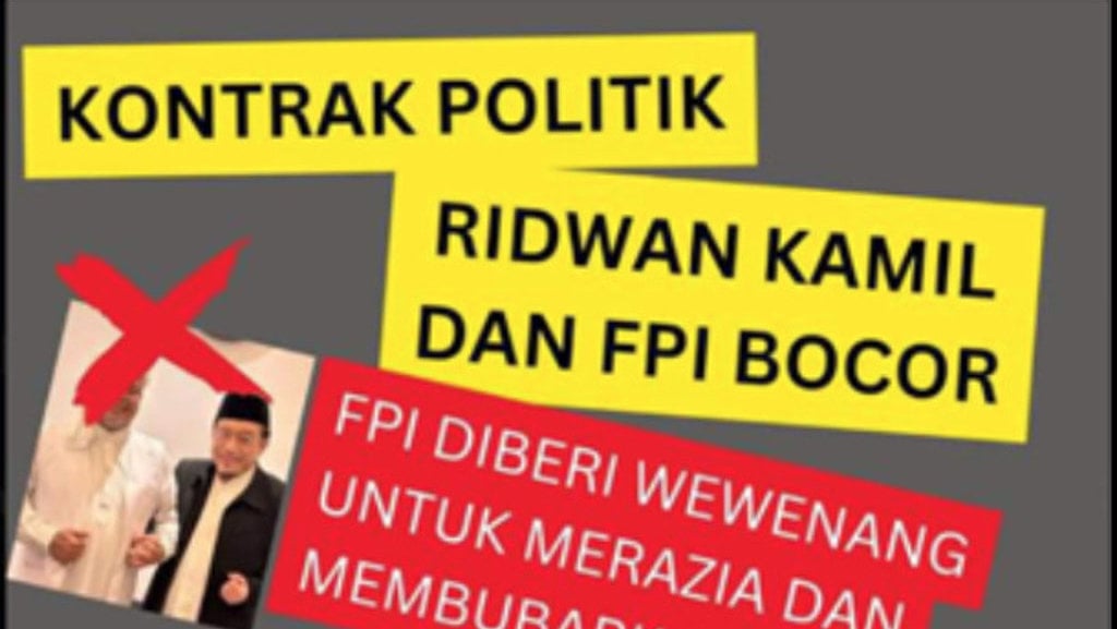 Periksa Fakta FPI Ambil Alih Tugas Polisi dan Satpol PP