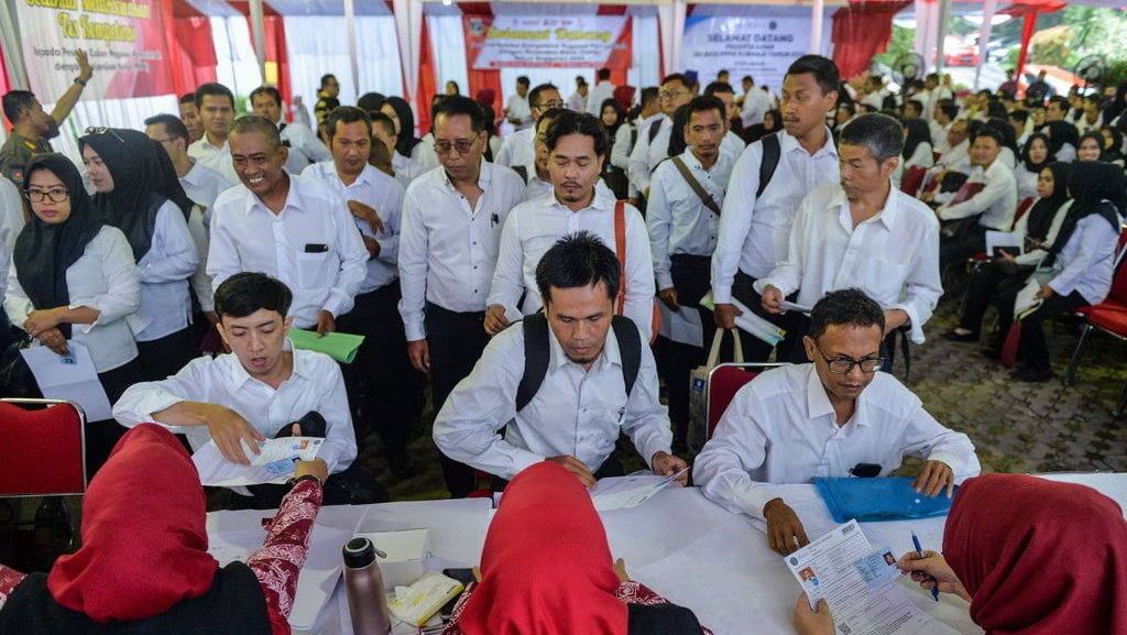 Tes calon PPPK di Banten