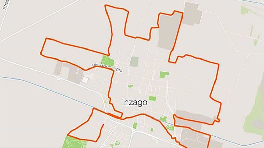 Pelacakan lokasi Strava