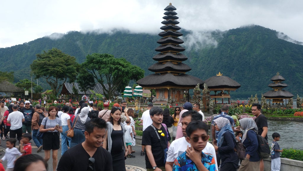 Liburan akhir tahun di Ulun Danu Beratan Bali