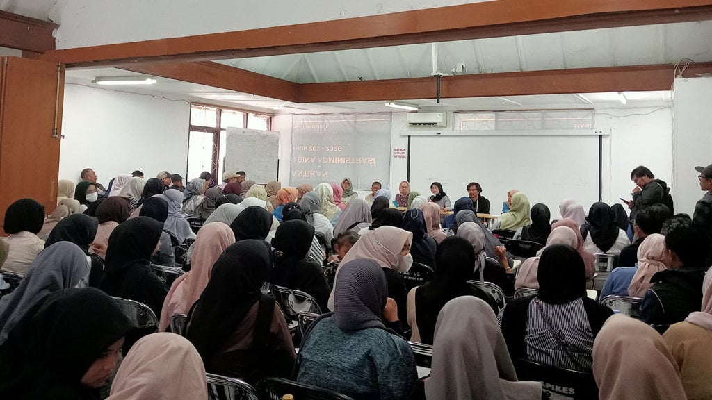 Audiensi di Kampus 2 Universitas Bandung